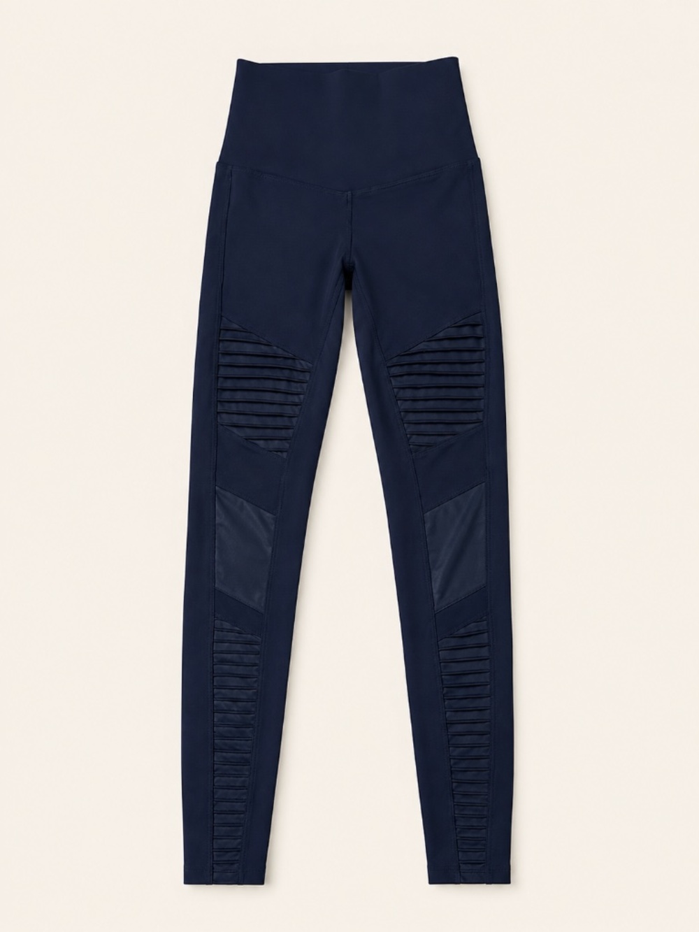 Alo Yoga Moto High-Waist Leggings XS Navy